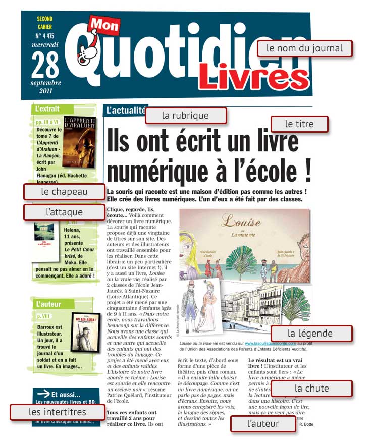 MYP French L'article